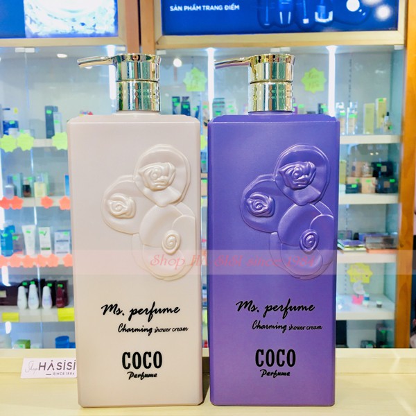 Sữa Tắm Coco Perfume Charming Shower Cream 800ML