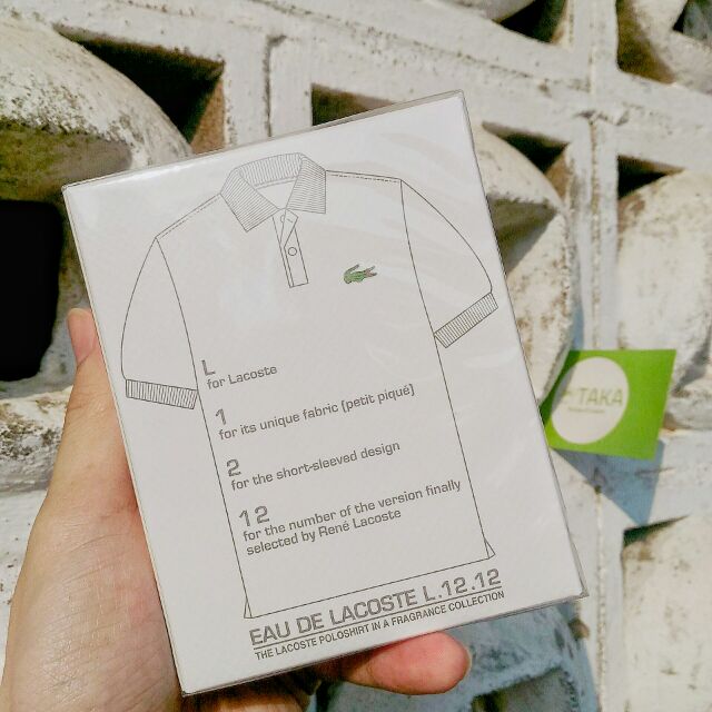 Nước hoa LACOSTE EAU DE LACOSTE L.12.12 BLANC  100ml Fullseal
