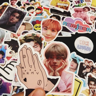 [BTS] 100 sticker nhóm nhạc hàn quốc bts decal chống nước