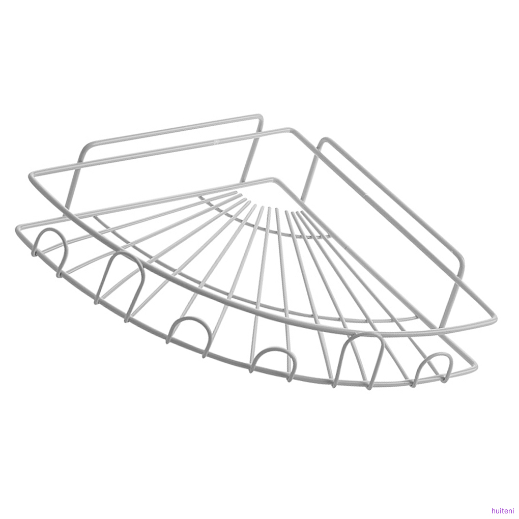 Kệ Sắt Hình Tam Giác Gắn Góc Tường Nhà Tắm Đựng Vật Dụng Tiện Lợi | BigBuy360 - bigbuy360.vn