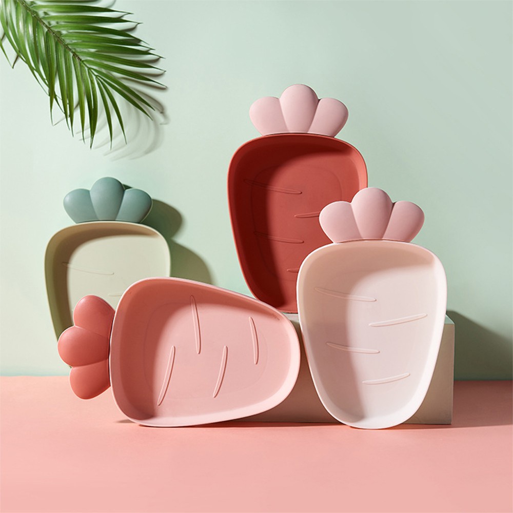 [Tổng Kho Sỉ] Đĩa Đựng Đồ Ăn Vặt - Đựng Trái Cây Siêu Cool S6 - Củ Cà Rốt