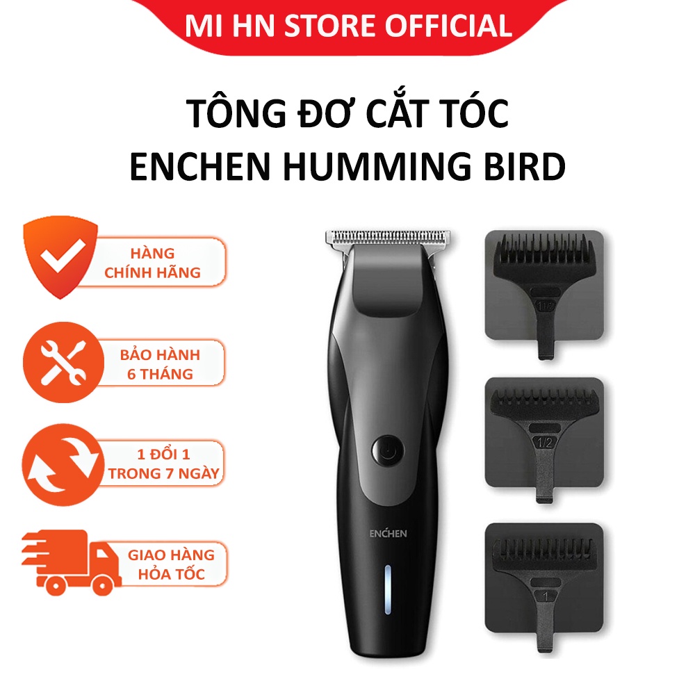 Tông đơ cắt tóc chuyên nghiệp Xiaomi Enchen Humming Bird - Bảo Hành 6 Tháng