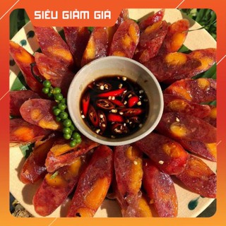 Lạp Xưởng Tôm Trứng Muối 500gr [FREE SHIP]TỪ ĐƠN 50K, [Loại Đặc Biệt] Hàng ngon nhà làm