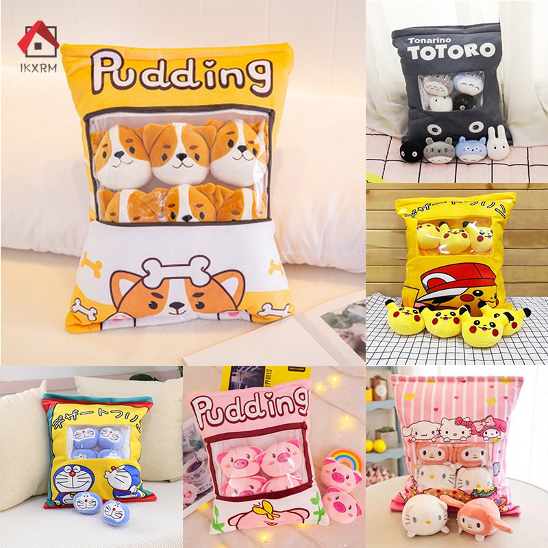 Đồ chơi nhồi bông Hình Bánh Pudding Cho Văn Phòng