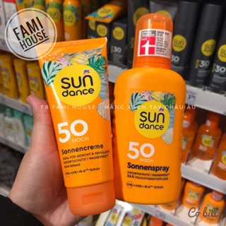 [Có bill] Kem chống nắng Sundance SPF 50 ĐỨC 100ml