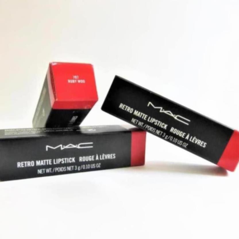 💄💄Son Mac Ruby Woo 707 Retro Matte – Màu Đỏ Tươi | BigBuy360 - bigbuy360.vn