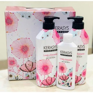 Bộ 2 gội 1 xả hương nước hoa kerasys perfumery 400ml  + 180 ml