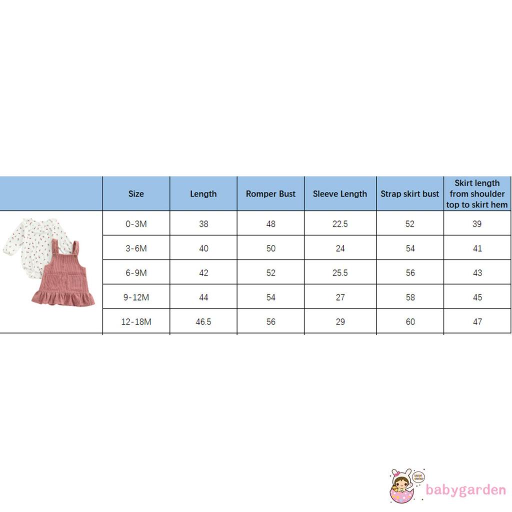 Set 2 món áo liền quần tay dài in hoa phối bèo màu sắc dễ thương thời trang xuân thu cho bé gái