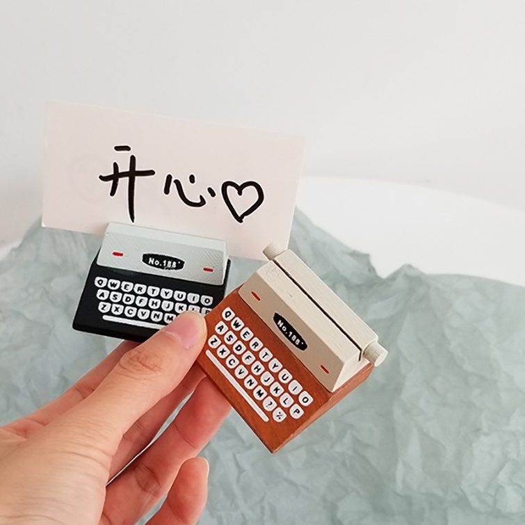 Kẹp Giấy Bằng Gỗ WINZIGE Giữ Ảnh/Thiệp/Tin Nhắn Thiết Kế Máy In Mini