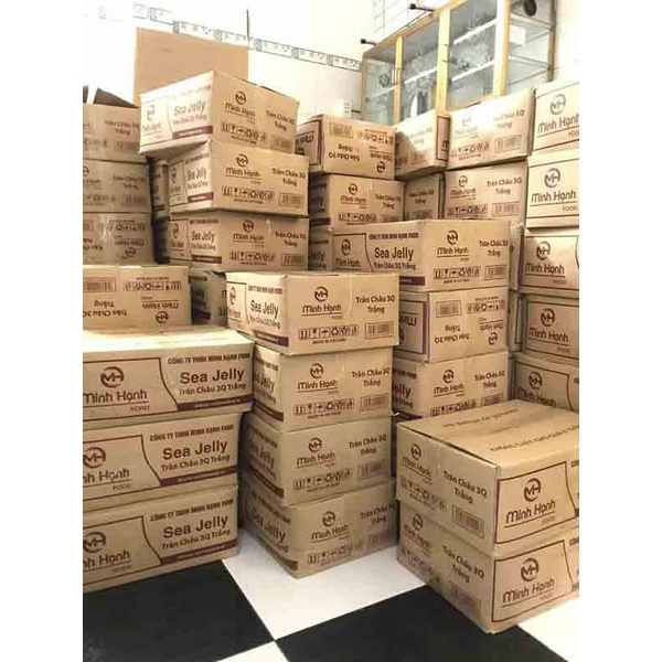 trân châu 3q/ trân châu trắng 3q Giòn Ngon gói 2kg,nguyên liệu làm trà sữa