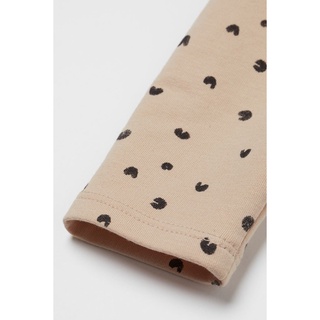 Quần legging nâu chấm HM Auth
