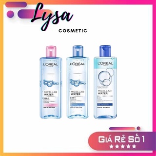Nước tẩy trang Loreal - L'Oreal Paris 3-in-1 Micellar Water - Lysa cosmetic