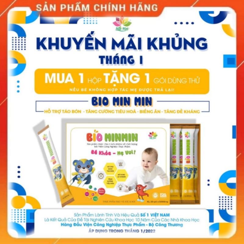 Bio Min Min _ Biominmin _ Chống Táo Bón - Ăn Ngon Hơn