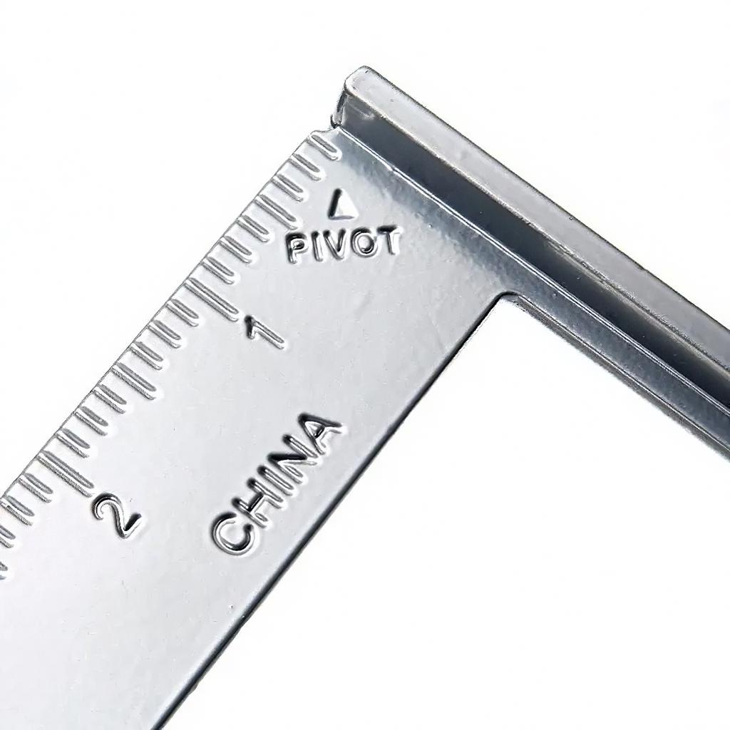 Thước ê ke 7 inch thước đo góc vuông hợp kim nhôm