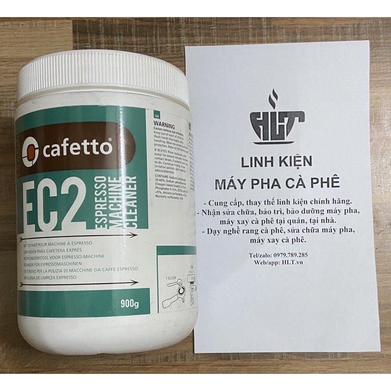 Bột vệ sinh máy pha cà phê cafetto EC2 1,1kg