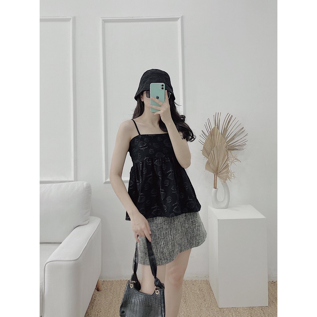 YU CHERRY | Váy tweed form chữ A A Skirt YV031