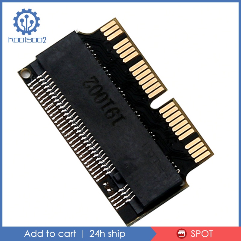 Bộ Chuyển Đổi Thẻ Chuyển Đổi Koolsoo2 + NVMe PCIe M.2 NGFF SSD Cho MacBook 13 2014 2015 2016