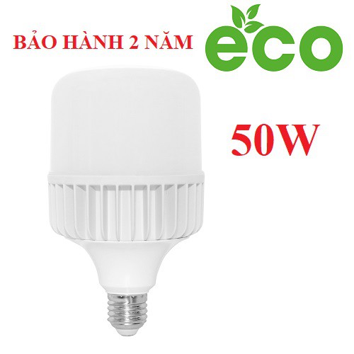 BÚP TRỤ 50W THÂN NHÔM CAO CẤP - ĐÈN LED CHÍNH HÃNG THƯỜNG HIỆU TLC - ĐÈN LED HÀNG VIỆT NAM BẢO HÀNH 2 NĂM