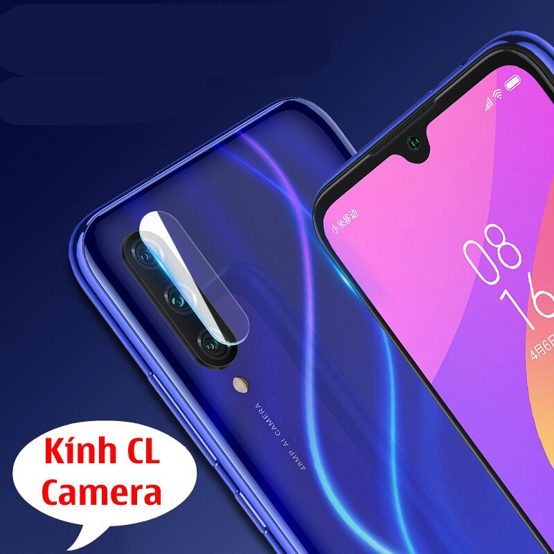 Kính Cường Lực chống trầy Camera Xiaomi Mi A3 CC9 CC9e