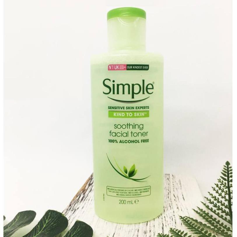 [Hàng Nhập Khẩu] Nước hoa hồng Simple Kind To Skin Soothing Facial Toner, Nước Hoa Hồng Cho Da Dầu | BigBuy360 - bigbuy360.vn