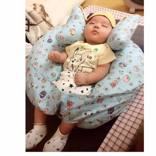 Gối Chặn Chữ C Kèm Tai Voi Cho Bé