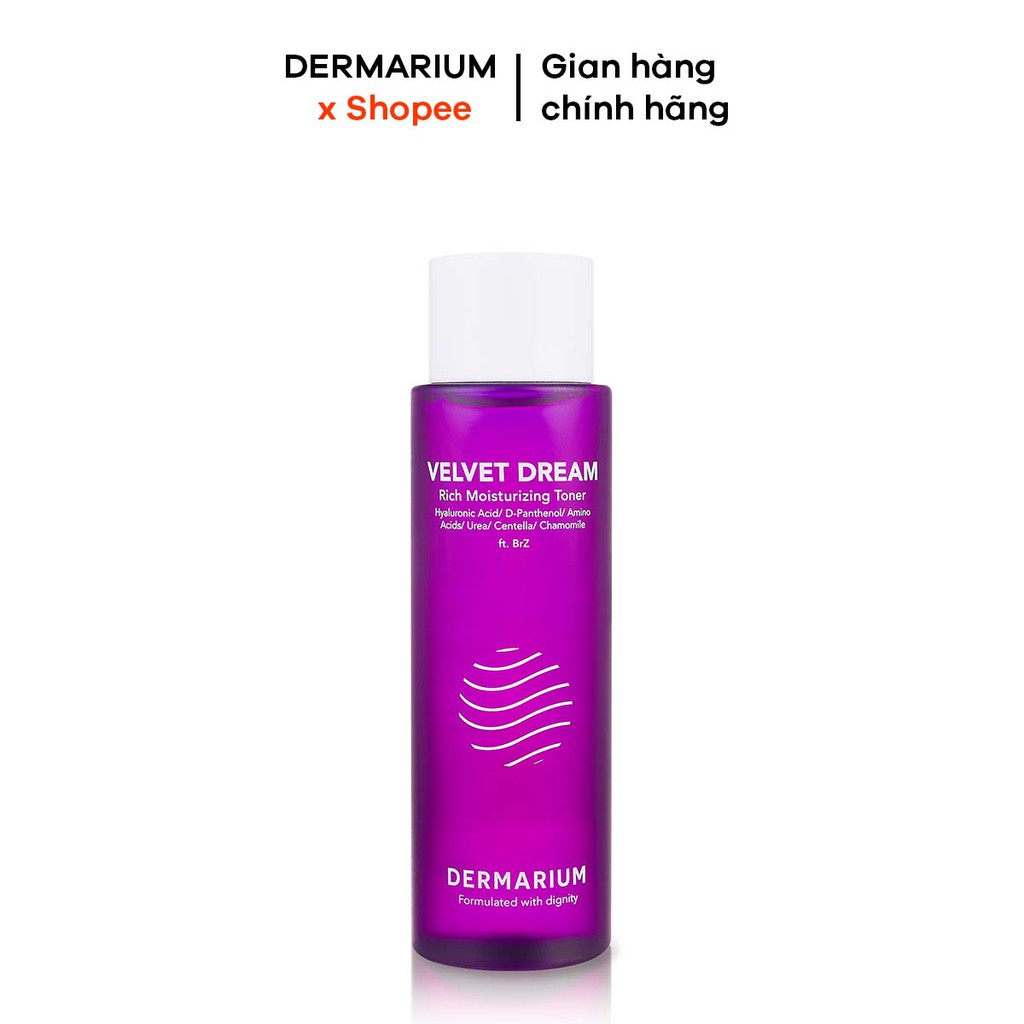 Toner (Nước Cân Bằng) Dermarium Dưỡng Ẩm Velvet Dream 150ml