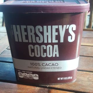 BỘT CACAO ĐẮNG NGUYÊN CHẤT HERSHEYS hộp 225gr