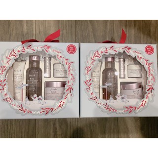 [CHUẨN MỸ] Set 5 món gồm kem và nươc hoa hồng FRESH