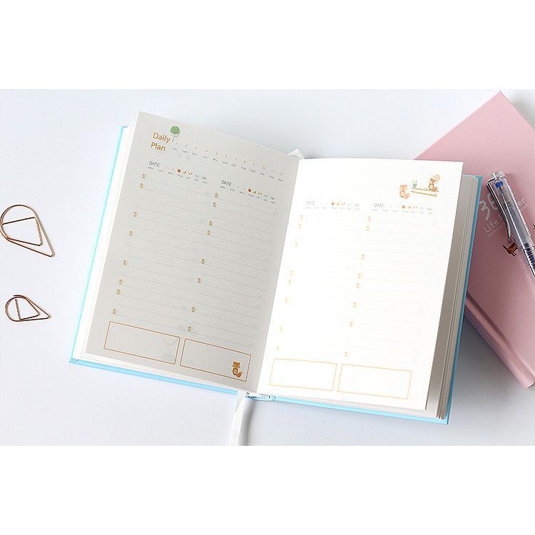 Sổ Kế Hoạch Nhật Ký 365 Ngày Life Planner Cao Cấp