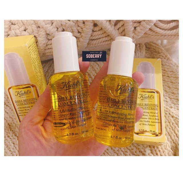 Tinh chất dưỡng da ban ngày Kiehl's Daily Reviving Oil Concentrate Minisize 4ml | BigBuy360 - bigbuy360.vn