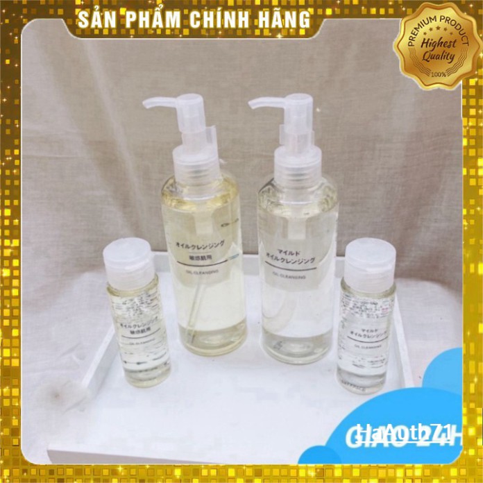 {FREESHIP}-[AUTH] Dầu tẩy trang Muji Oil Cleansing 200ml Đảm bảo hàng chính hãng