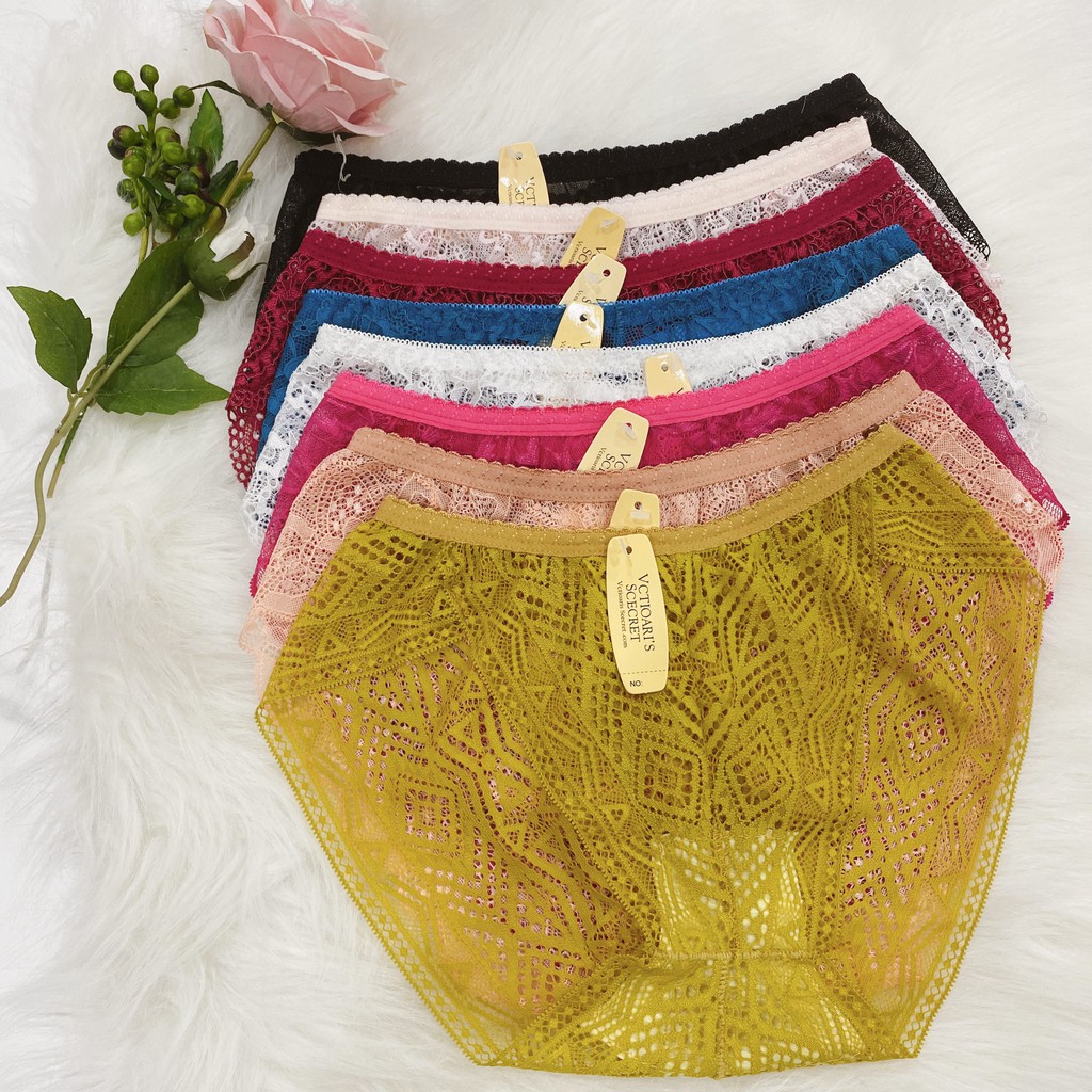Quần lót ren CARLA nữ gợi cảm sexy siêu mỏng nhiều màu, mềm mịn quyến rũ | BigBuy360 - bigbuy360.vn