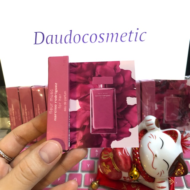 [ vial ] Nước hoa Narciso Rodriguez Narciso Fleur Musc For Her EDP 1ml