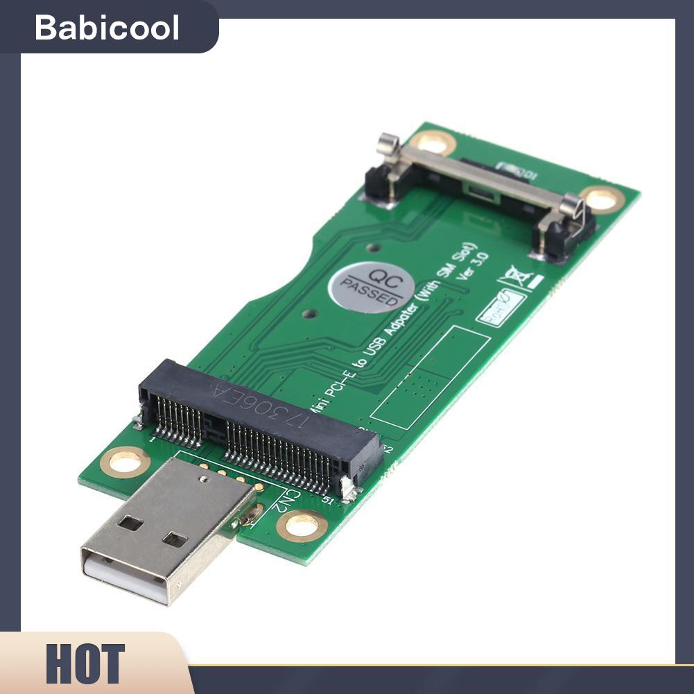 Bộ Chuyển Đổi Mini Pci-E Sang Usb Với Khe Cắm Sim 8pin Cho Mô Đun Wwan / Lte | WebRaoVat - webraovat.net.vn