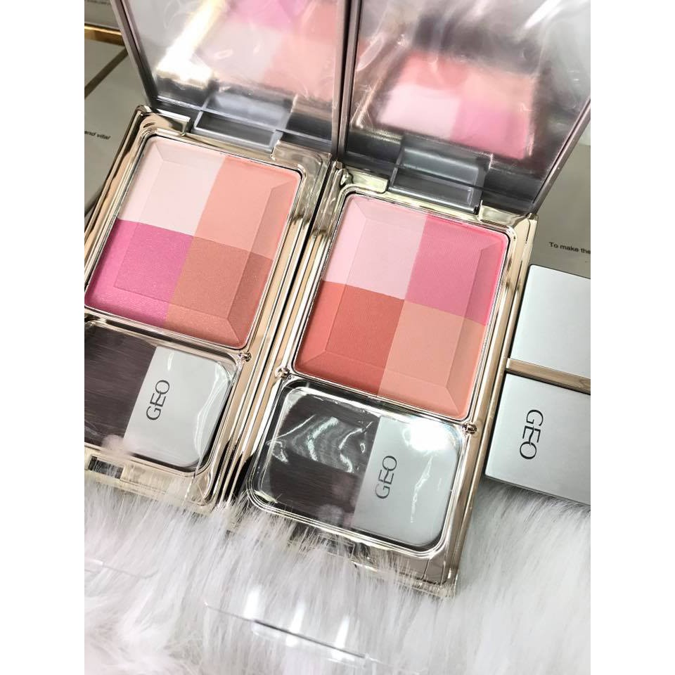 Phấn má hồng GEO Soft Color Face Touch - Hàn Quốc