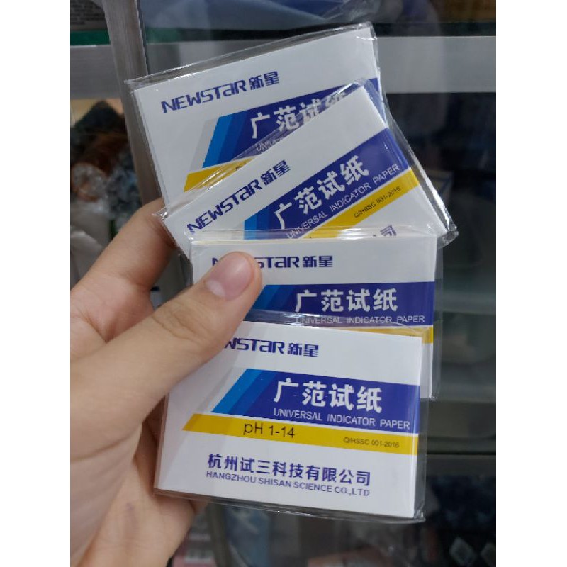 Giấy quỳ tím đo độ PH