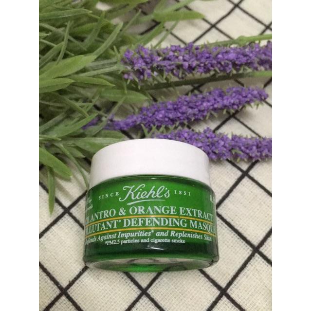 Mặt nạ thải độc da ban đêm Kiehl's Cilantro & Orange Extract Cam Kết Hàng Chuẩn