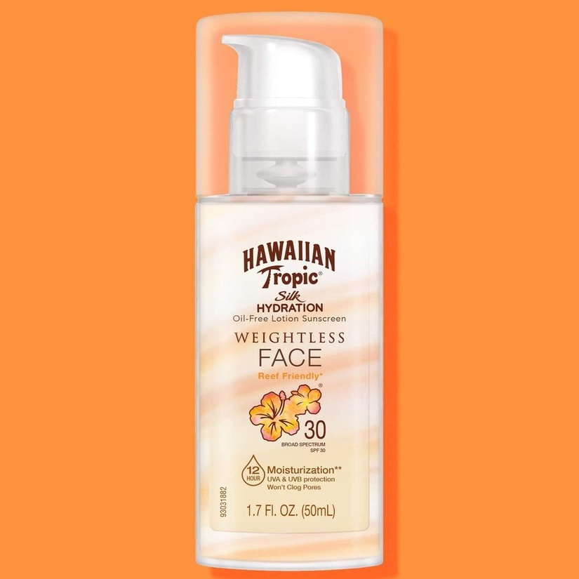 Kem chống nắng mặt Weightless Hawaiian Tropic Face SPF 30