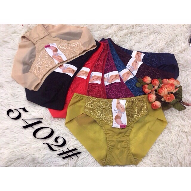 Quần lót xu phối ren siêu đẹp sỉ combo 10 quần