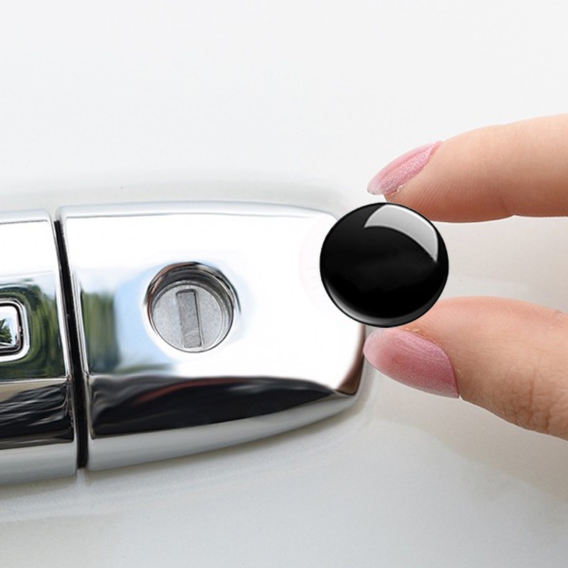Bộ 4 Đề Can Dán Lỗ Khóa Cửa Xe Hơi Tự Dính Chống Nước