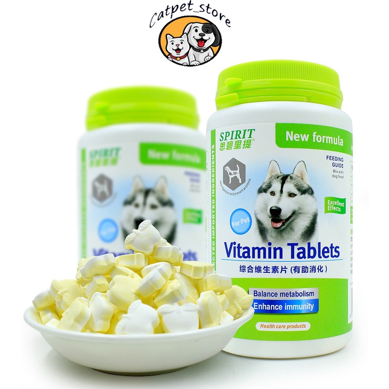Viên vitamin chó mèo, bổ sung canxi, khoáng chất, dưỡng lông [DẠNG TÚI VÀ HỘP]