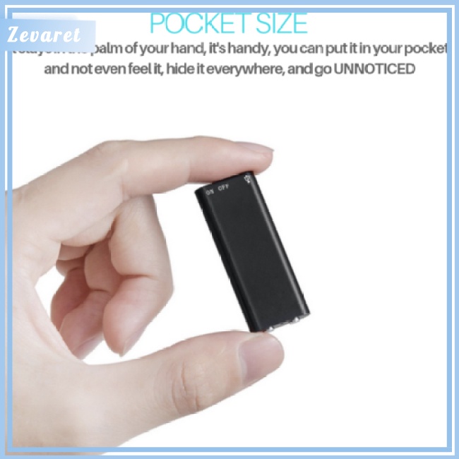Máy Ghi Âm Mini Zevaret 96 Tiếng 8GB