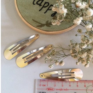 [6cm] 10 Phôi kẹp lá/giọt nước 6cm