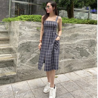 Hàng cao cấp Đầm 2 dây thiết kế
