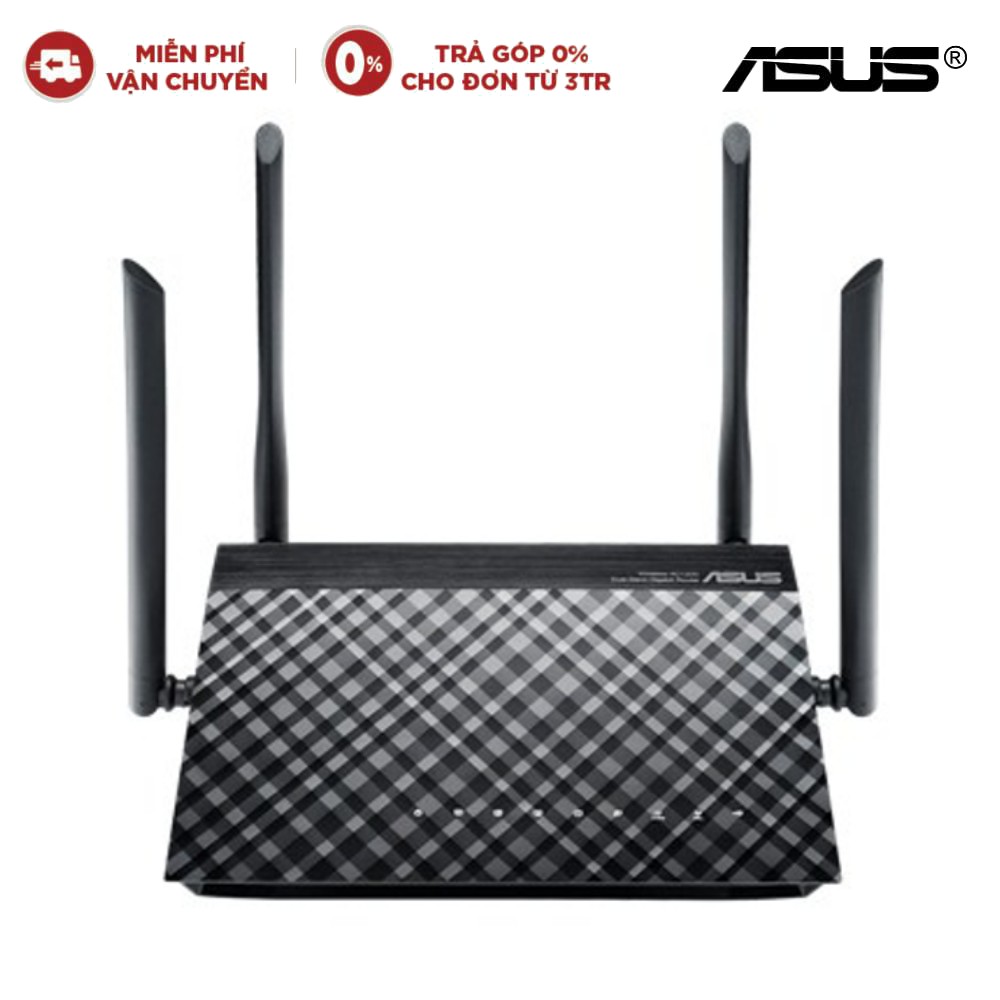 Thiết bị mạng phát Wifi Asus RT-AC1200G+ New 100%