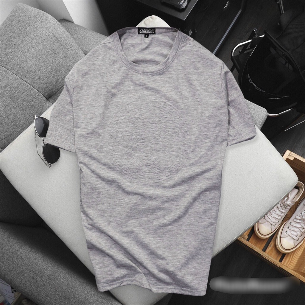 ÁO THUN NAM COTTON DẠP NỔI HỌA TIẾT