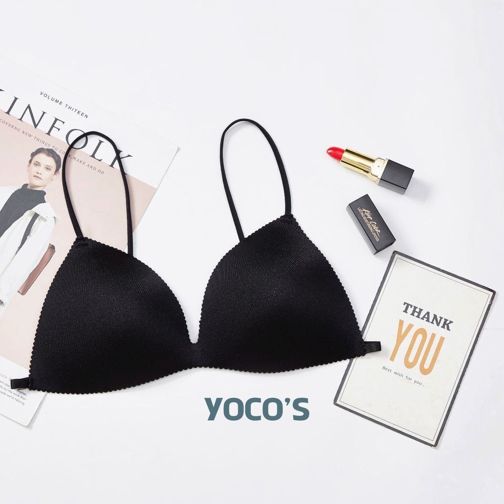 Áo bra su đúc dây mảnh có móc cài sau B818