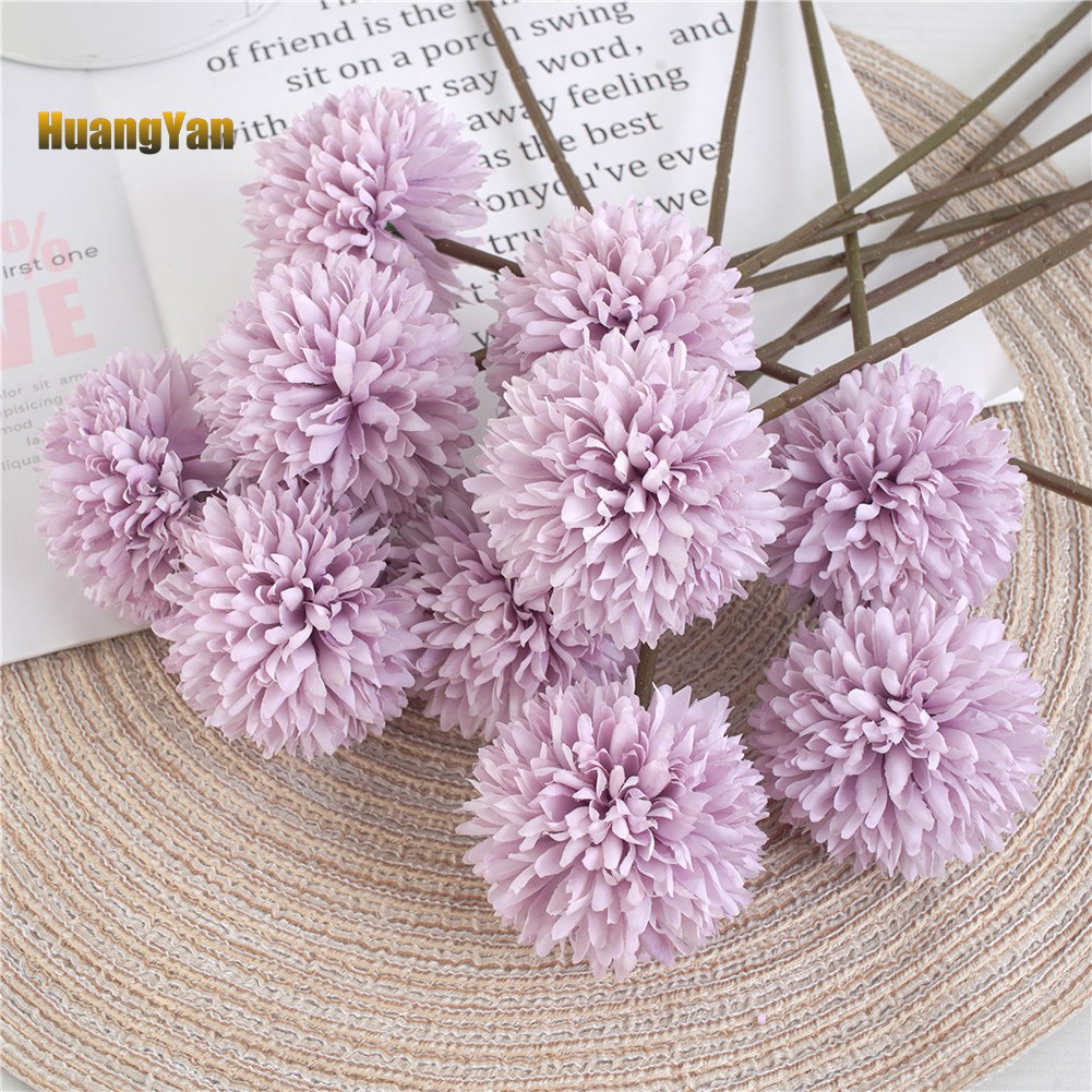 1 Hoa Cẩm Tú Cầu Nhân Tạo Trang Trí Nhà Cửa / Tiệc Cưới / Sân Vườn DIY