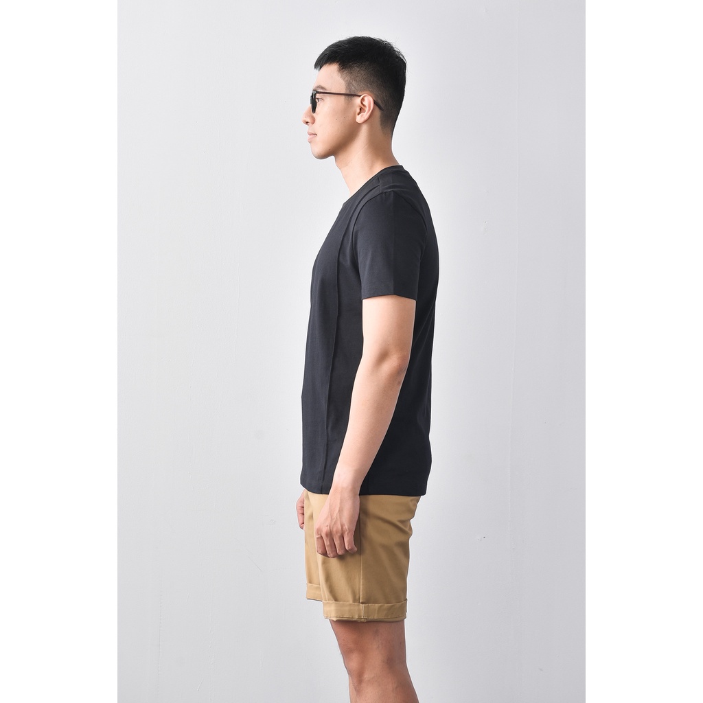 Áo Thun Nam Tay Ngắn Trơn Form Fitted - Routine 10S21TSH003