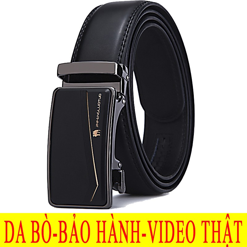 [VIDEO THẬT - DA BÒ] Bảo Hành 1 Năm - Dây Nịt Thắt Lưng Nam Da Bò Thật Cao Cấp - R10